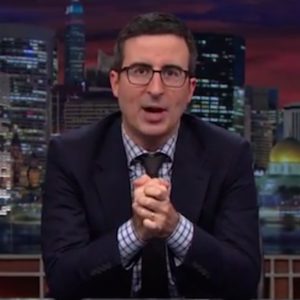 John Oliver Auditions For Fifty Shades of Grey on Last Week Tonight Complete With Handcuffs and Dirty Talk