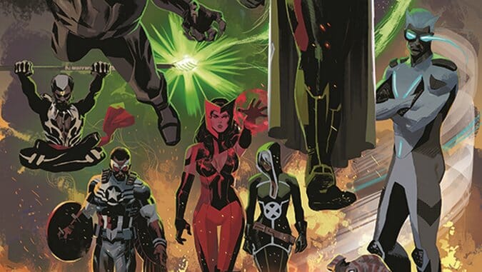 Remender's Uncanny Avengers relaunch puts Quicksilver and Scarlet Witch  into focus