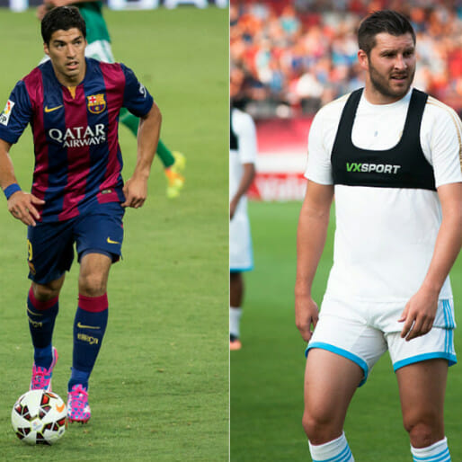 Whose Bike Was Better: Luis Suarez for Barcelona or Andre-Pierre Gignac for Marseille?