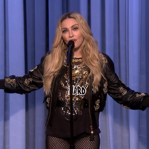 Madonna Did Stand-Up On The Tonight Show Last Night