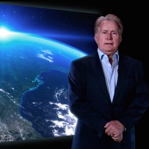 John Oliver Creates a Doomsday Video With Martin Sheen on Last Week Tonight