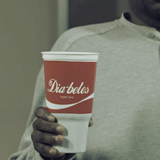 Brutal, Brilliant Video Spoofs Beloved Coke Ad Campaign, Highlights Health Risks of Soda