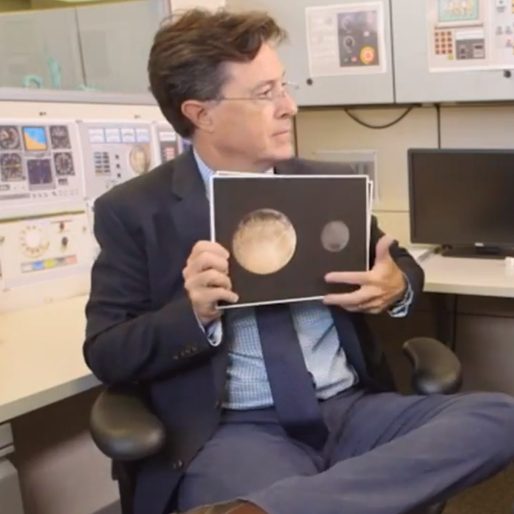 Stephen Colbert Pesters Neil deGrasse Tyson to Give Pluto its Planet Status Back