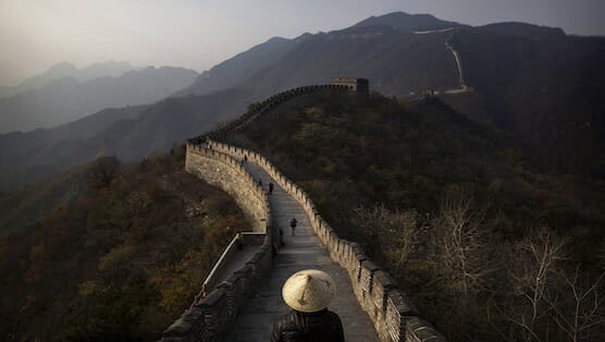 The Great Wall of China is Disappearing