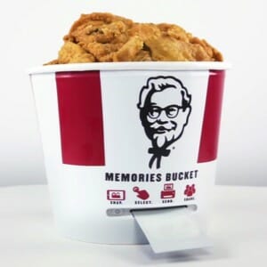 KFC Releases the Memories Bucket, So You Can Finally Capture All Those Greasy Moments