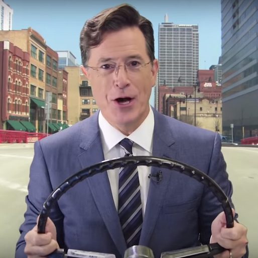 Stephen Colbert is the Newest Celebrity Voice for Waze GPS App