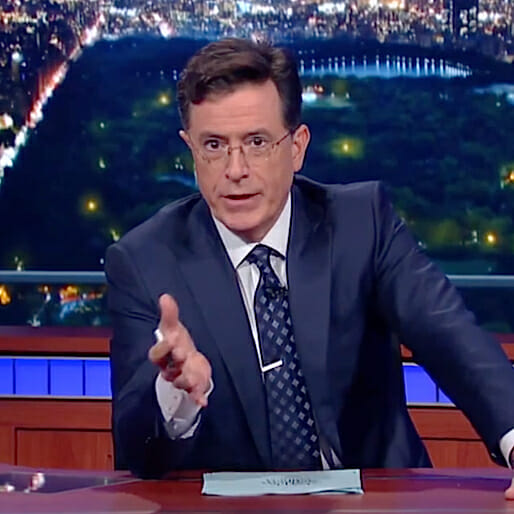 Honest Insanity: Stephen Colbert's Monologue on Guns, Trump, and More