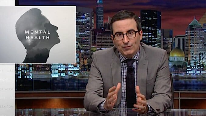 John Oliver Takes on U.S. Mental Health Services in Wake of Oregon Shootings