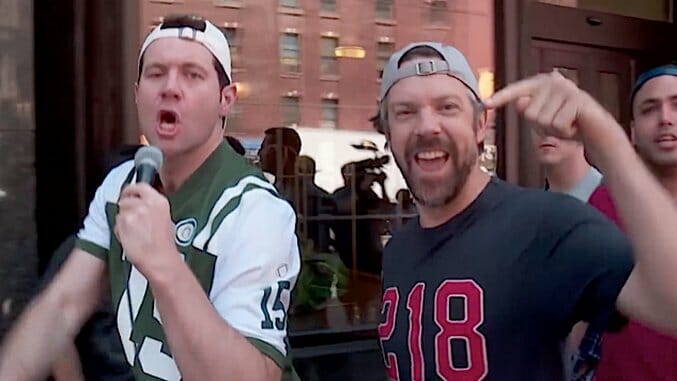 Watch Billy Eichner and Jason Sudeikis BRO OUT in the Streets of New York