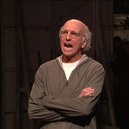 Larry David Returns to SNL, Seems as Bored and Uncomfortable with the Show as We Were