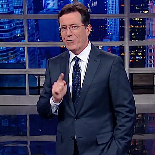Stephen Colbert Atones for Embarrassing Himself in Front of George Lucas