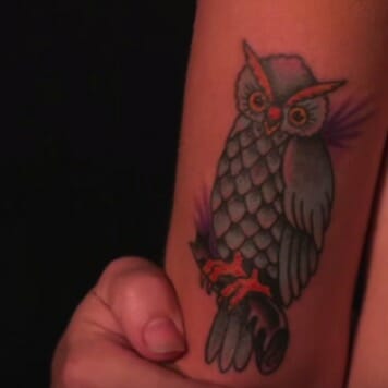 Watch a Woman Get 11 Tattoos in 1 Week for History's Sake