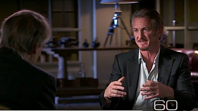 Sean Penn to Charlie Rose: Mexican Gov’t Wants to Make Me A Cartel Target