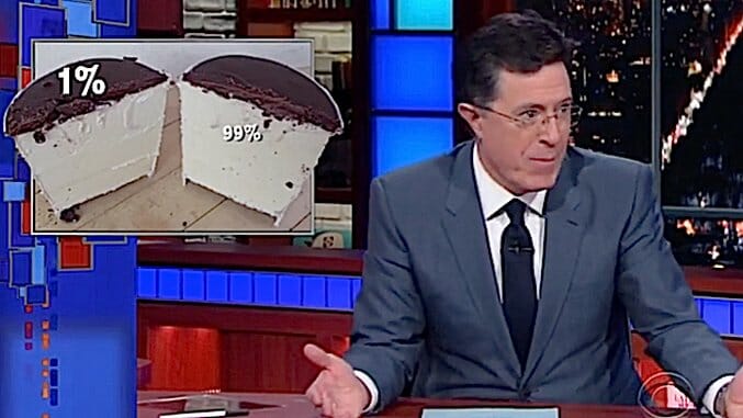 Watch Stephen Colbert Riff on Presidential Candidates as Ice Cream ...