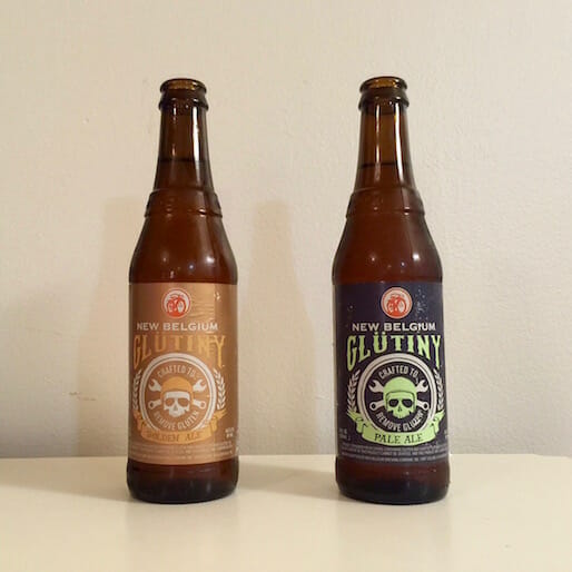 New Belgium Glutiny Golden Ale and Pale Ale