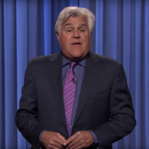 Jay Leno Takes Over The Tonight Show Monologue Again