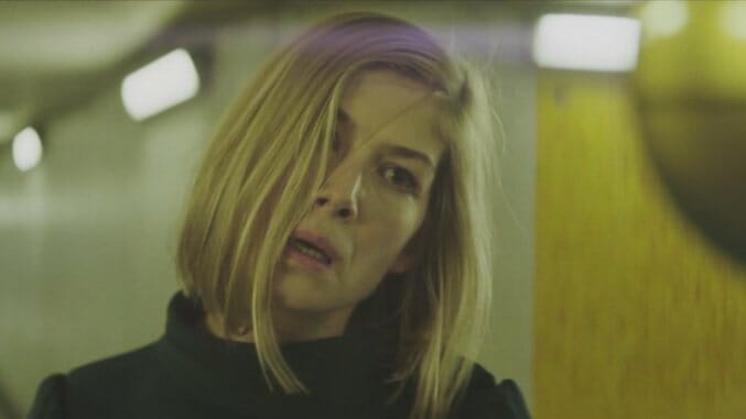 Watch Rosamund Pike Thrash About In Massive Attack and Young Fathers’ New Video