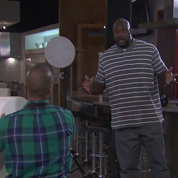 Watch Shaq And Magician Michael Carbonaro Prank A Fan On The Carbonaro Effect