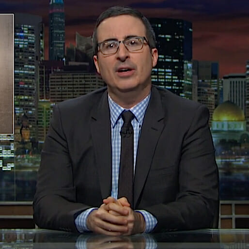 Watch: John Oliver Sets America Straight on Trump's So-Called Wall