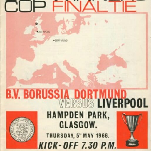 Throwback Thursday: Borussia Dortmund vs Liverpool (May 5th, 1966)