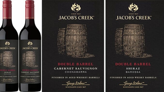 Jacob’s Creek Double Barrel Wines (Cabernet and Shiraz)