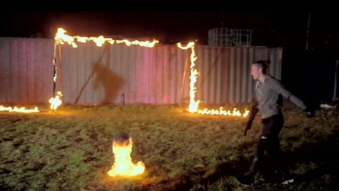 Watch: A Penalty Shootout Where The Balls Are Literally On Fire