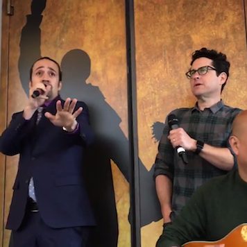 Lin-Manuel Miranda and J.J. Abrams Won May the Fourth, Because They Win Everything