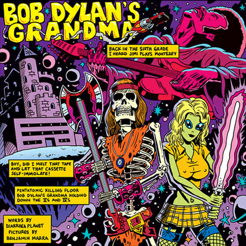 Songs Illustrated: Diarrhea Planet’s “Bob Dylan’s Grandma” by Benjamin Marra