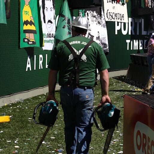 A Sea of Green: A Day Out in Portland with the Timbers Army