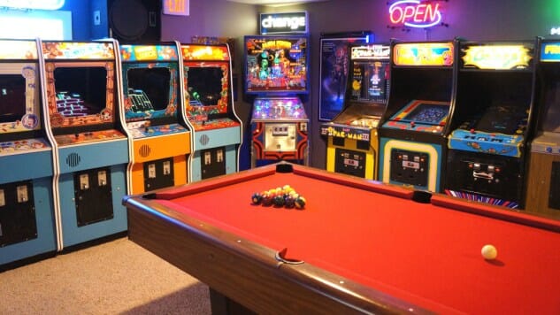 home arcade game room