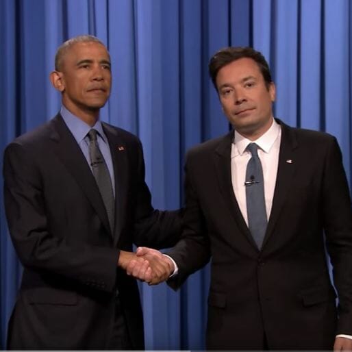 Obama Slow Jams the News with Jimmy Fallon on The Tonight Show