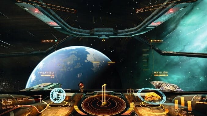 Elite: Dangerous Gameplay Video Shows A Planetary Battle