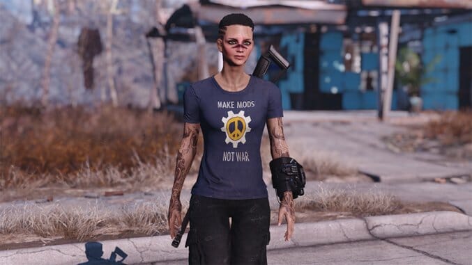 Fallout 4 shop t shirt mod