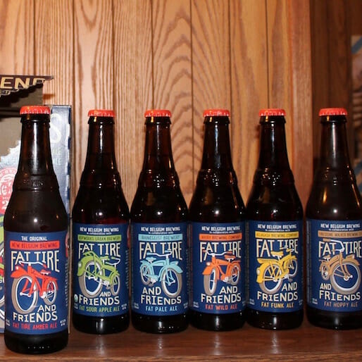 Tasting New Belgium's Fat Tire and Friends Sampler