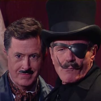 Watch Bryan Cranston and Stephen Colbert Perform as Poorly Written Characters on Late Show