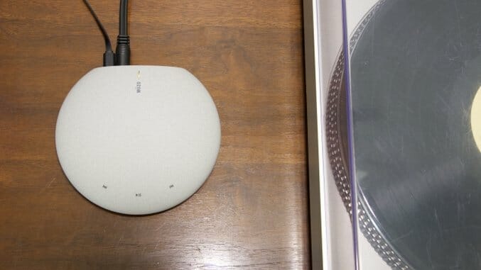 Tech Try Out: This Cobblestone Makes Your Wired Speakers Wireless