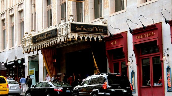 Hotel Intel: Sir Francis Drake, San Francisco