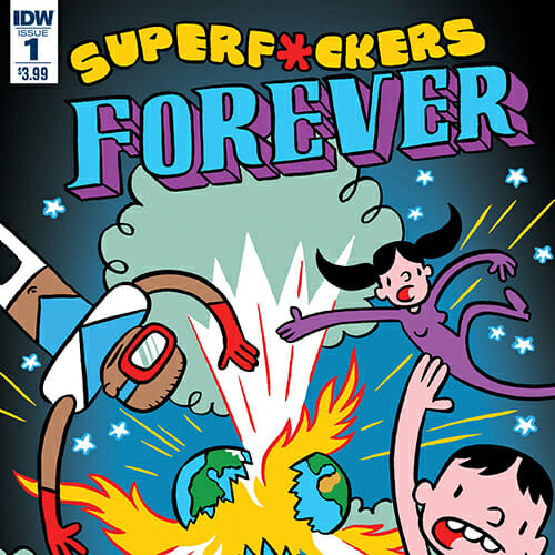 The Most Debauched, Drugged-Out Comic Heroes Return in James Kochalka’s SuperF*ckers Forever