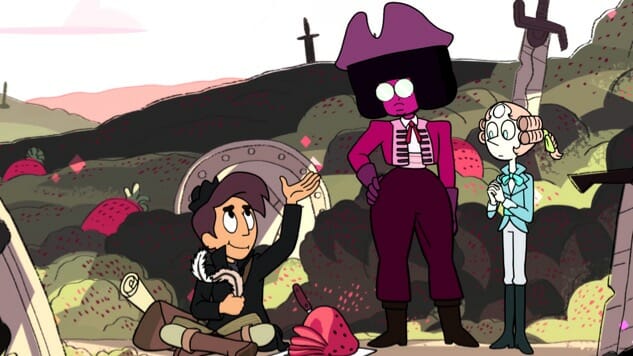 Steven Universe Gives Us a Shockingly Blithe Suicide Attempt in “Buddy’s Book”