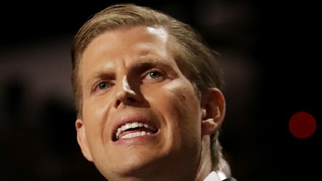 Why is Eric Trump’s Face Like That?