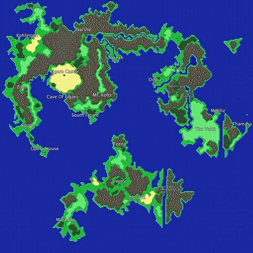 The Best and Worst JRPG World Maps