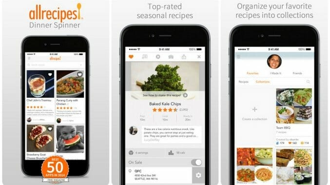 Smartphone Sous Chef: The 10 Best Cooking Apps