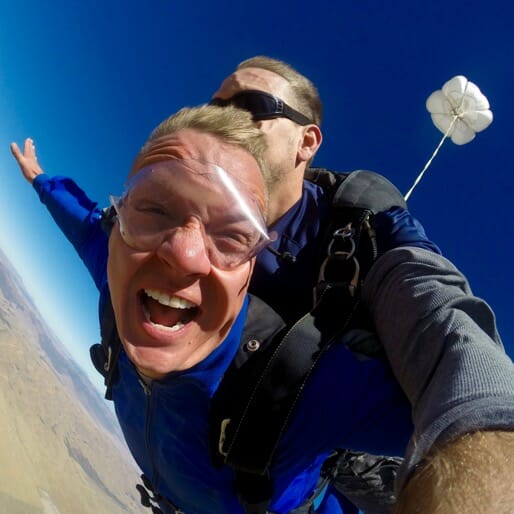 Off The Grid: Went Skydiving Today. Didn't Die.