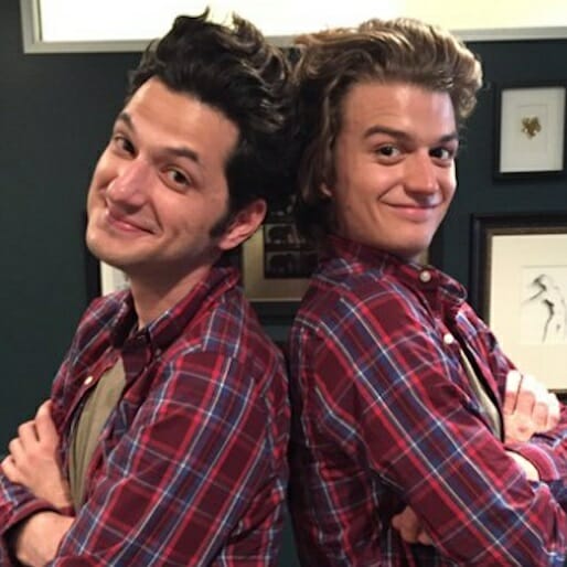 Ben Schwartz and Joe Keery Unite to Put Your Stranger Things and Parks and Rec Crossover Rumors to Bed