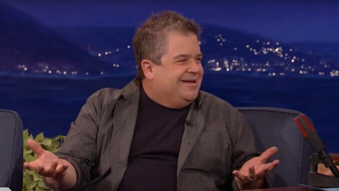 Patton Oswalt Discusses Coping with His Wife’s Passing on Conan