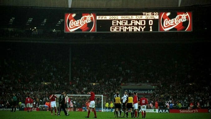 Throwback Thursday: England v Germany (October 7th, 2000)