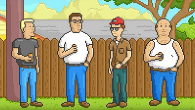 King of the Hill‘s Intro Gets Perfect Pixel Art Recreation