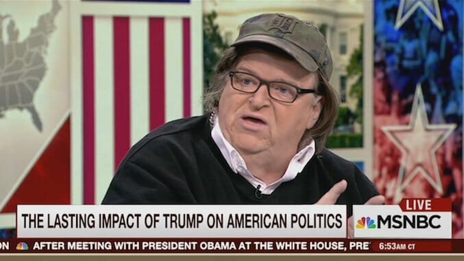 Watch: Michael Moore Predicts Trump Will Be Impeached Before His First Term Is Over