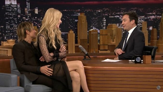 Jimmy Fallon and Nicole Kidman Have Another Painfully Awkward Interview