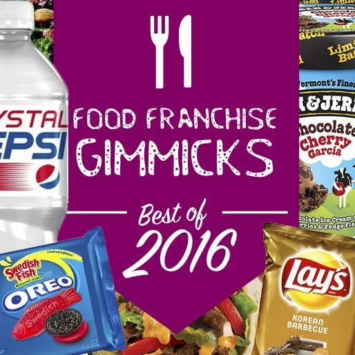 The Best (and Worst) Food Franchise Gimmicks of 2016